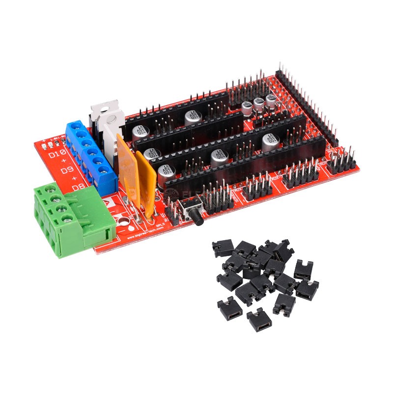 Arduino Reprap Ramps Shield RAMPS 1.4 Impresora 3D Arduino MEGA RepRap