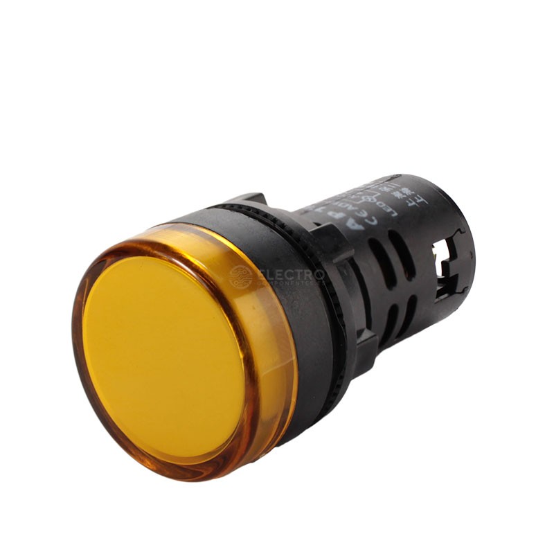 Pilote LED 12mm 24V Orange Pour Panneau De Signalisation – Indicateur Lumineux Compact Et Robuste - 10