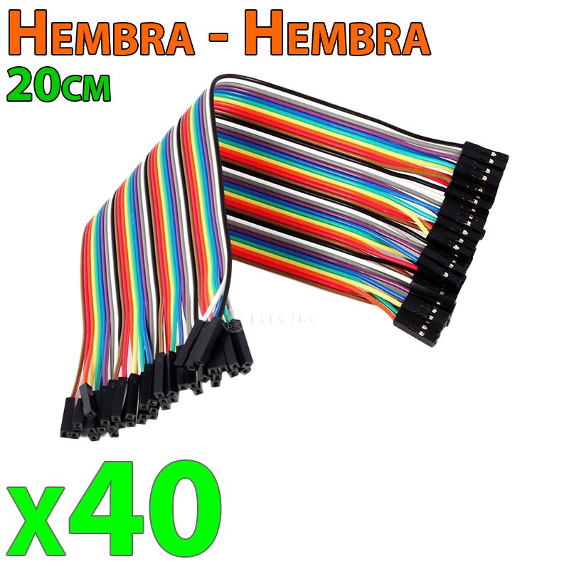 Lot De 10 Câbles Jumper Dupont Pour Protoboard Arduino - Mâle-femelle, Fil De Connexion