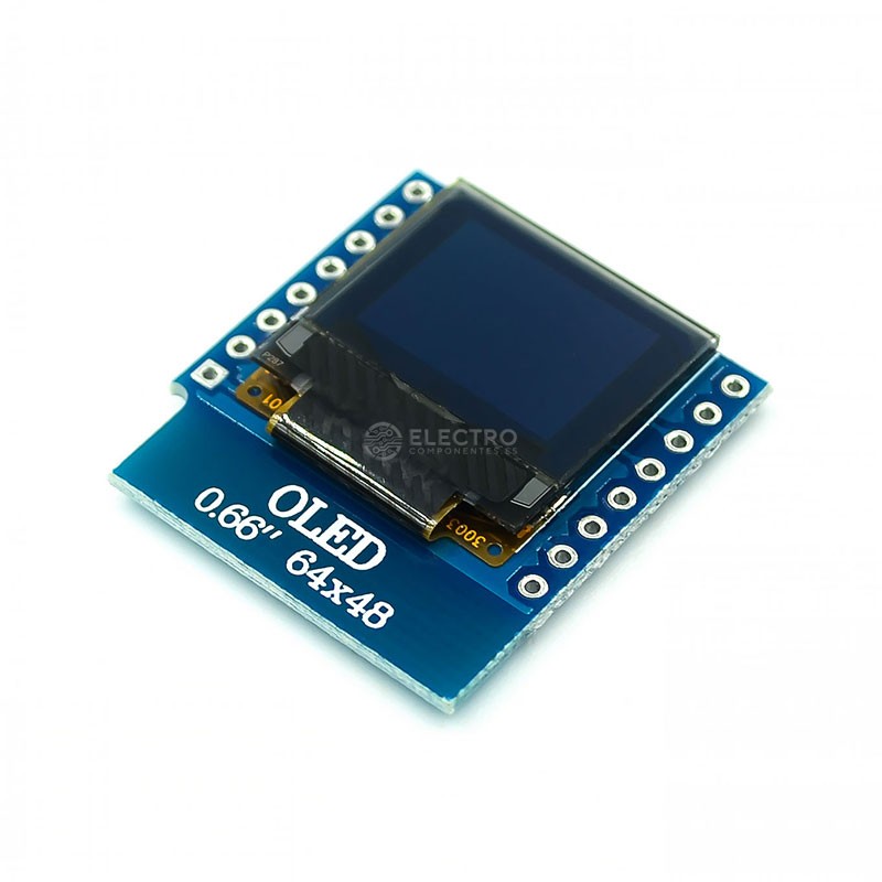 Scudo OLED WeMos D1 Mini Shield OLED Per WeMos D1 Mini Da 0,66 Pollici