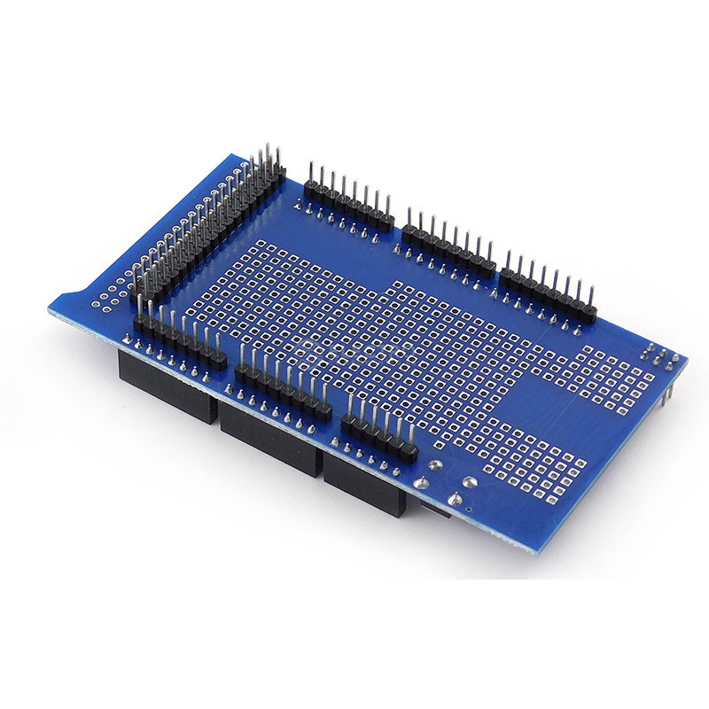Shield MEGA 170p Protoboard para Arduino prototipo v.5