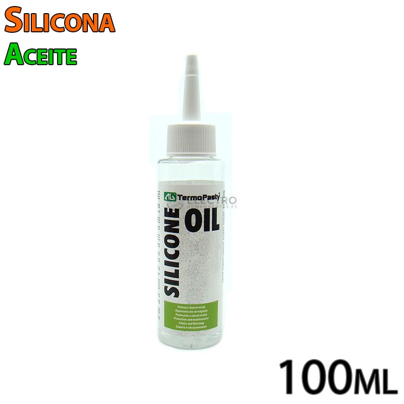 Aceite Silicona 100ml bote con aplicador lubricante ART.AGT-015