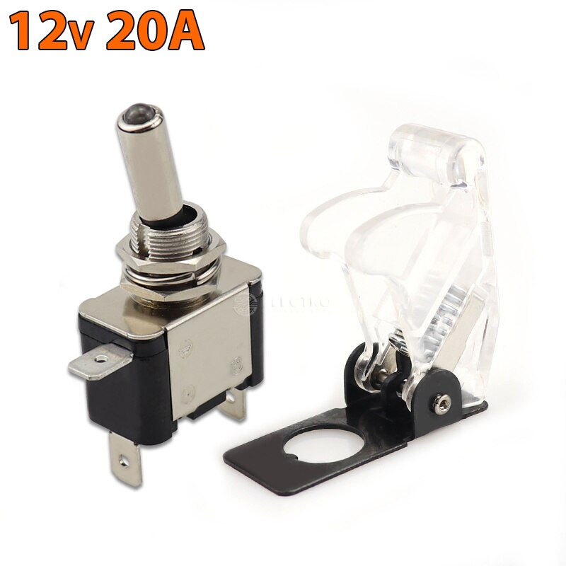 Foliatec - Interrupteur Kill Switch On/off Sans LED - Couvercle Chromé - 1 Pièce Pour Voiture, Moto, Custom