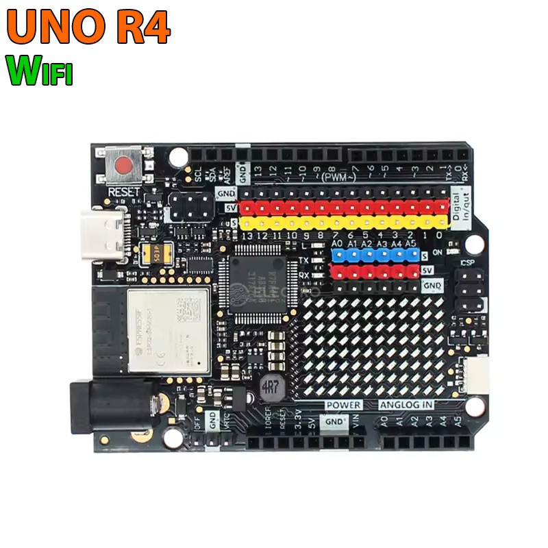 Placa UNO R4 WIFI compatible con Arduino ESP32 RA4M1 Renesas ARM M4 S3