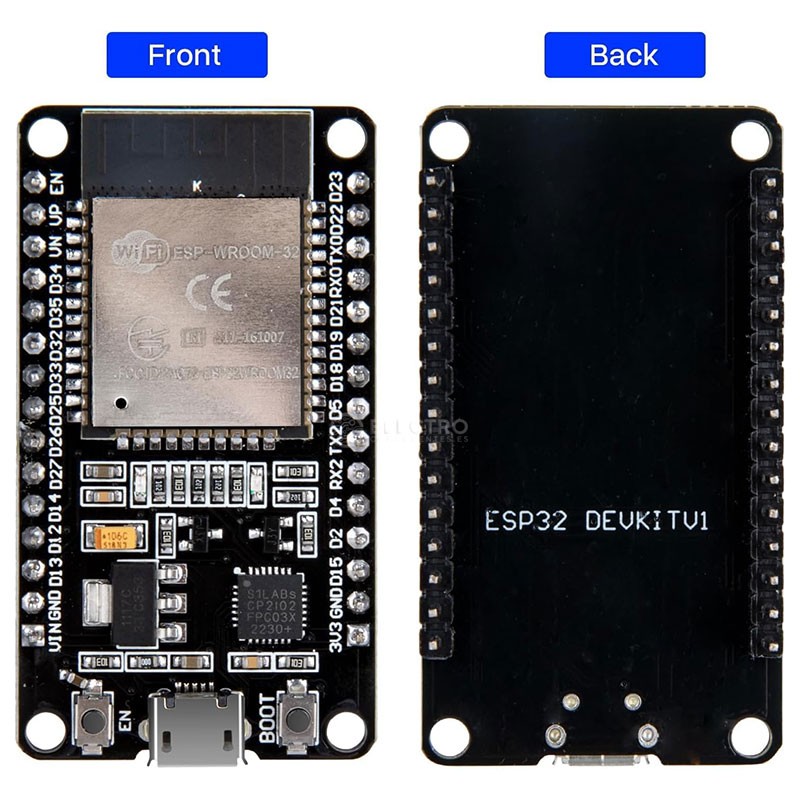 ESP32 DEVKIT V1 - NodeMCU-32 30pin WiFi Bluetooth micro-USB