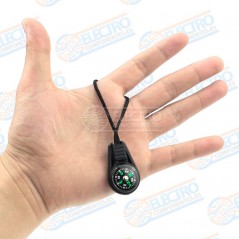 Mini Brujula portatil con cuerda para colagar Pocket Compass senderismo camping