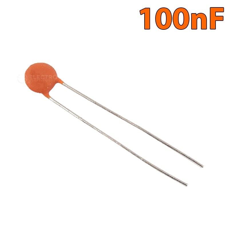 Acheter Condensateur C&eacute;ramique 0.1uF, 100nF - 50V &agrave; Bas Prix En Ligne Funduinosh