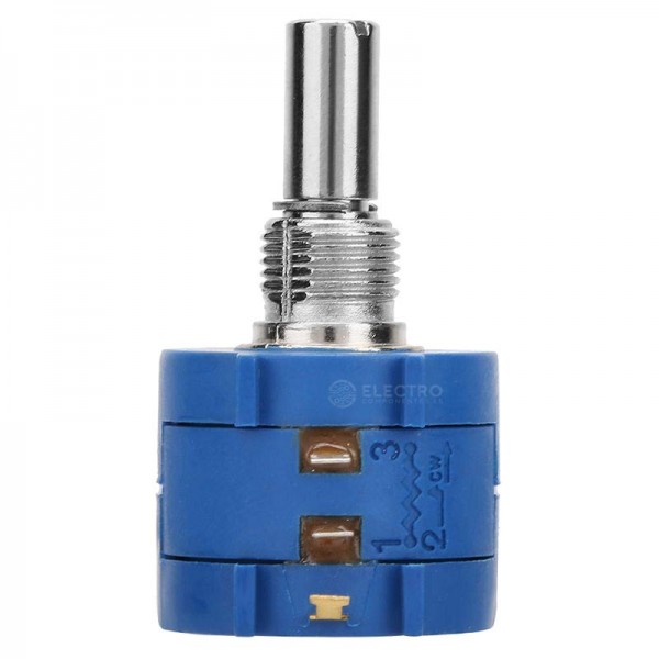 Potenziometro Rotativo 10K Ohm 10 Giri - Precisione, Per Controlli Industriali