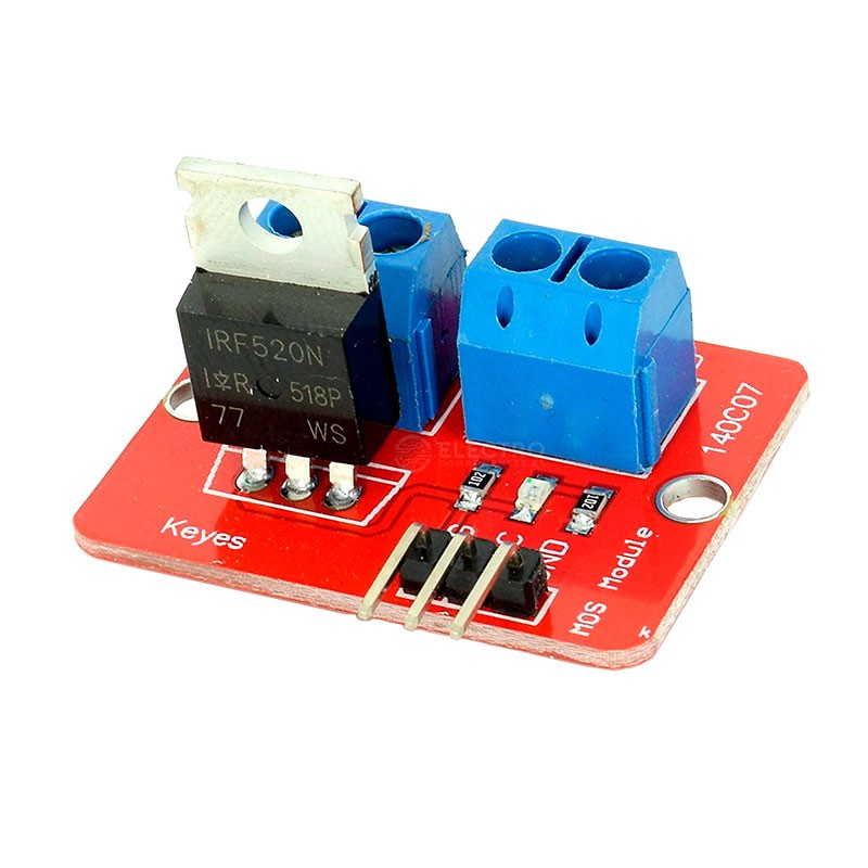 Rf520 Transistor Module Modulo IRF520 Transistor MOSFET 24v 6A 9A Controlador PWM Motor